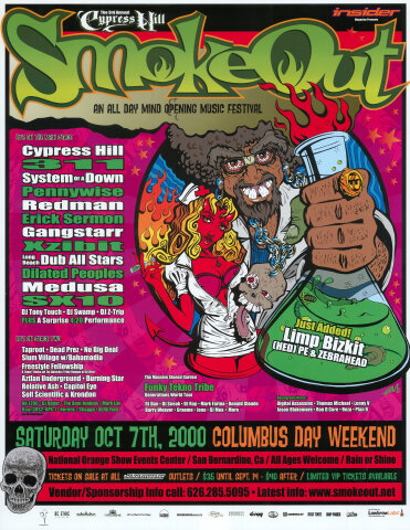 Cypress Hill's SmokeOut Poster