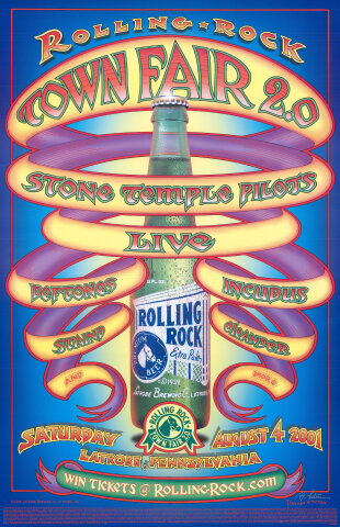 Rolling Rock Town Fair 2.0 Poster