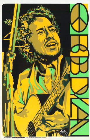 Bob Dylan Silkscreen