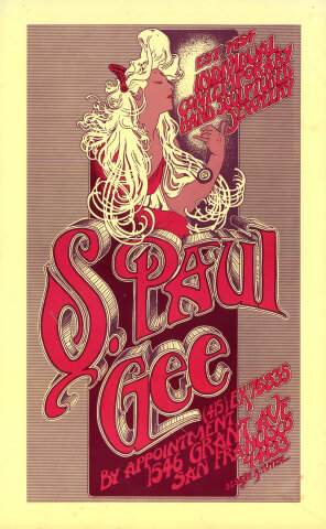S. Paul Gee Jewelry Poster