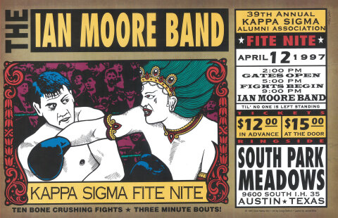 Ian Moore Band Poster