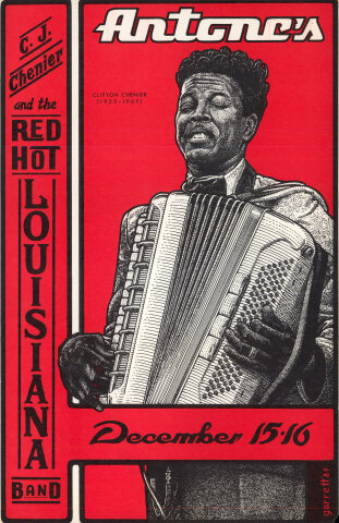 C.J. Chenier & the Red Hot Louisiana Band Poster