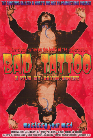 Bad Tattoo Poster