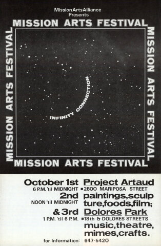 Mission Arts Festival Poster
