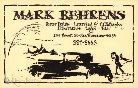 Mark Behrens Poster