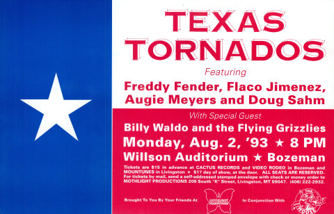 Texas Tornados Poster
