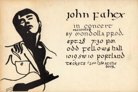 John Fahey Poster