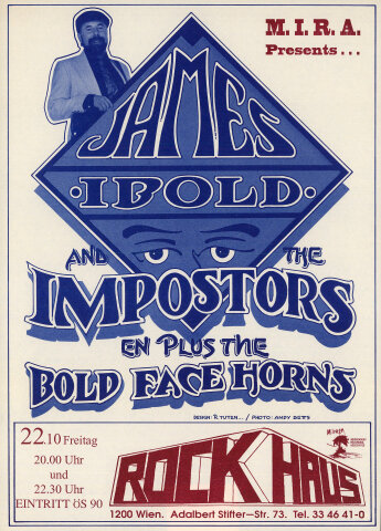 James Ibold and the Imposters Poster