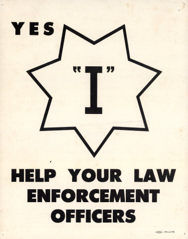 Help Your Law Enforcement Officers Poster