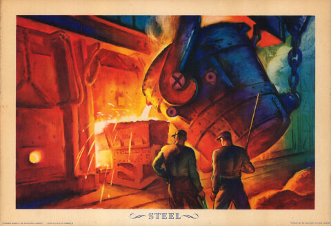 Coca-Cola Company: Steel Poster