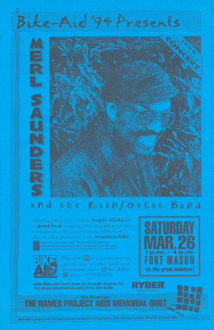 Merl Saunders and the Rainforest Band Poster