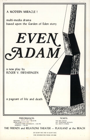 Even Adam Poster