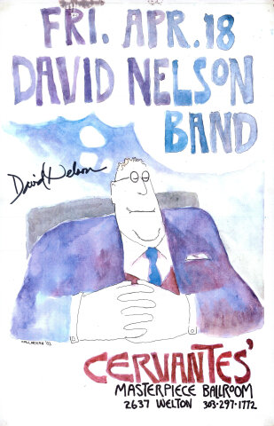 David Nelson Band Poster