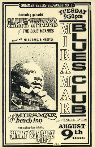 Miramar Blues Club Poster