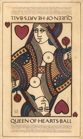Queen of Hearts Ball Poster