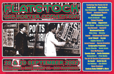 Flatstock Gig Poster Convention Poster