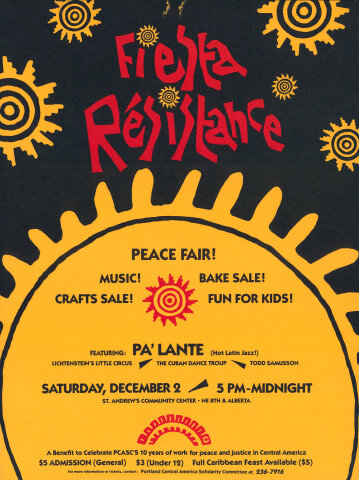 Fiesta Resistance Poster