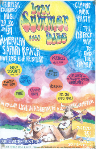 Lazy Summer Daze Poster