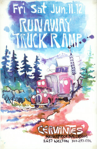 Runaway Truck Ramp Poster