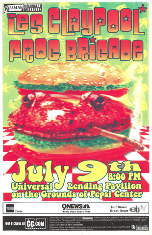 Les Claypool's Frog Brigade Poster