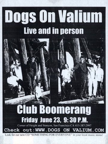Dogs On Valium Poster
