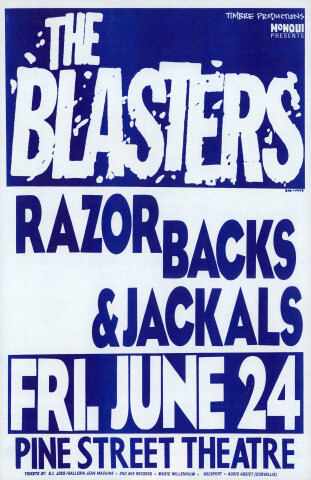 The Blasters Poster