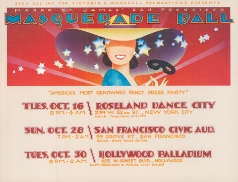 Masquerade Ball Handbill