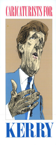 Caricaturists for Kerry Handbill