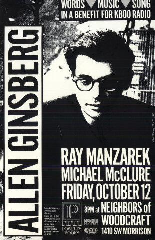 Allen Ginsberg Poster