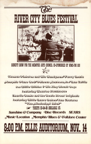 River City Blues Festival Poster