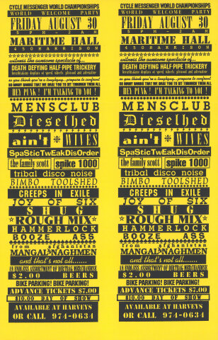 Mensclub Poster