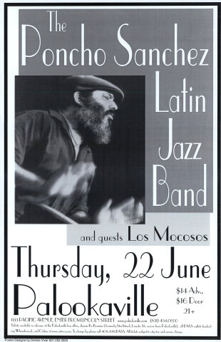 The Poncho Sanchez Latin Jazz Band Poster