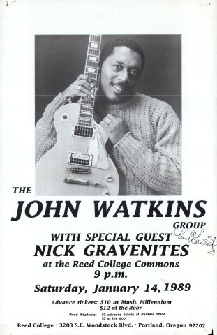 The John Watkins Band Poster