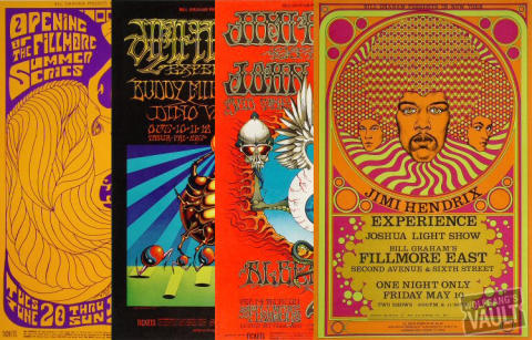 Jimi Hendrix Experience Poster