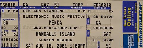 Mekka Vintage Ticket