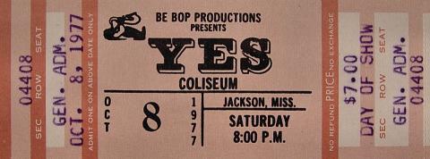 Yes Vintage Ticket