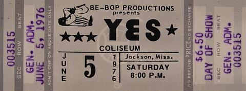 Yes Vintage Ticket