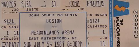 Boston Vintage Ticket