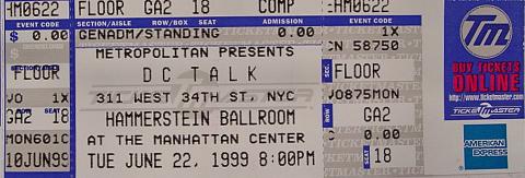 Tom Petty & the Heartbreakers Vintage Ticket