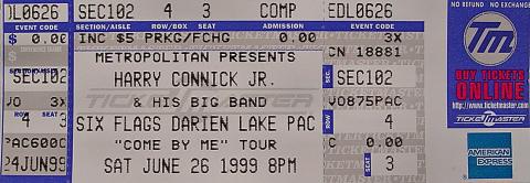 Harry Connick Jr. Vintage Ticket