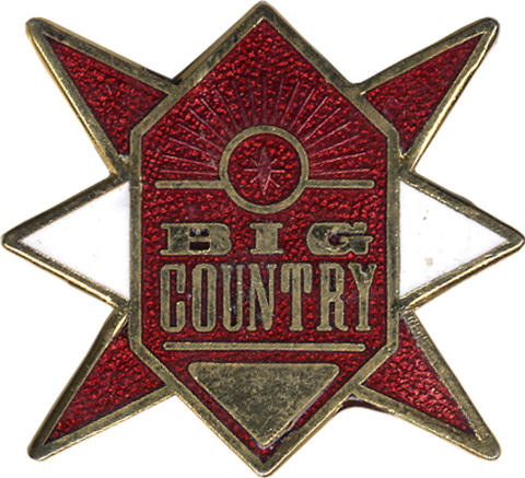 Big Country Pin