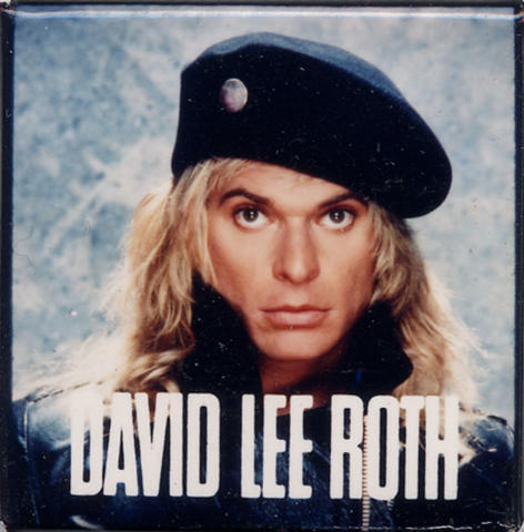 David Lee Roth Pin