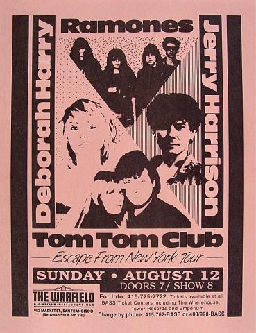 Deborah Harry Handbill