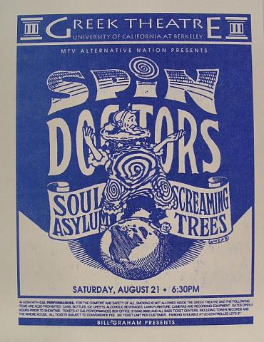Spin Doctors Handbill
