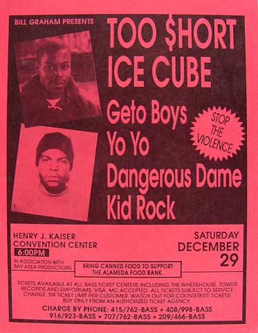Too Short Handbill