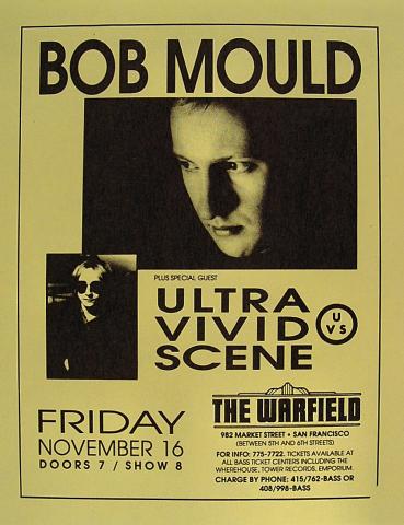 Bob Mould Handbill