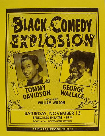 Tommy Davidson Handbill
