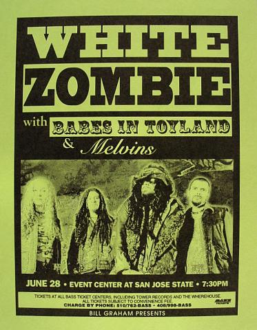 White Zombie Handbill