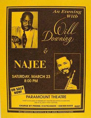 Will Downing Handbill