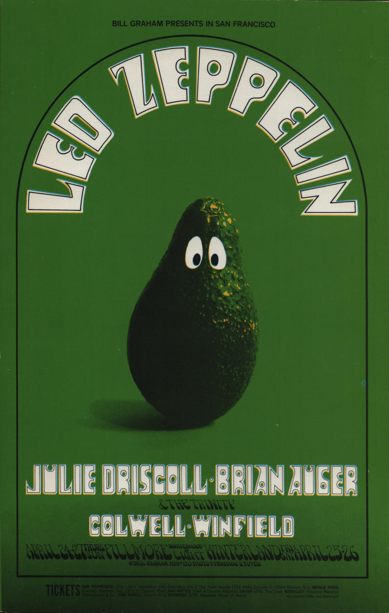 LED ZEPPELIN ポスター Osaka 10.4.72 poster | Led Zeppelin
